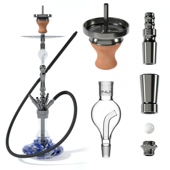 INVI Reflexion Edelstahl - Gun Metal Blue-Ice INVI Reflexion Edelstahl - Gun Metal Blue-Ice