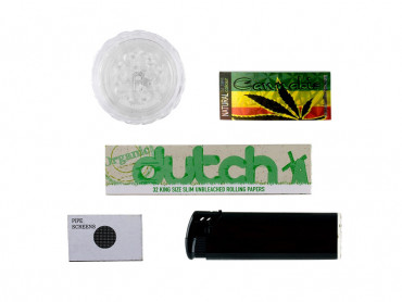 Glasbong Set "Weed dud", 24cm