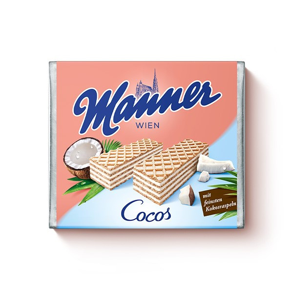 Manner Kokos Schnitten - 1Pkg.